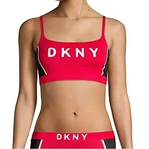 DKNY Scoop Neck Sports Bra